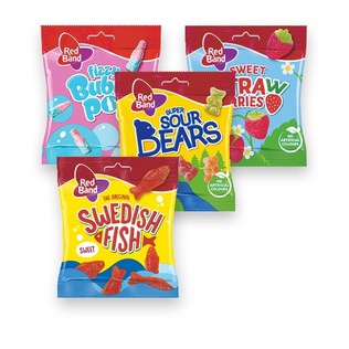 Guminukai RED BAND, 4 rūšių, 100 g,