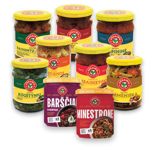 KĖDAINIŲ KONSERVŲ konservuotoms sriuboms (12 rūšių), 480 g