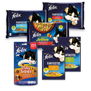 Kačių ėdalui FELIX (įv. rūšių)