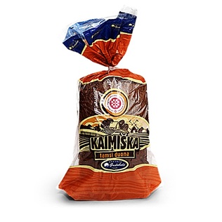 KAIMIŠKA tamsi duona be pridėtinių mielių, 500 g