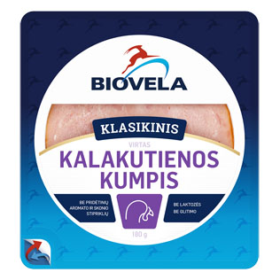 Virtas KLASIKINIS kalakutienos 3,99 kumpis, 180 g
