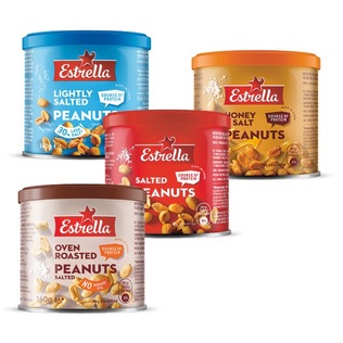 Kepinti žemės riešutai ESTRELLA (4 rūšių), 140 g