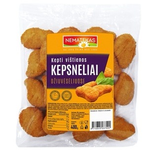 Kepti vištienos kepsnel. džiūvėsl., 400 g