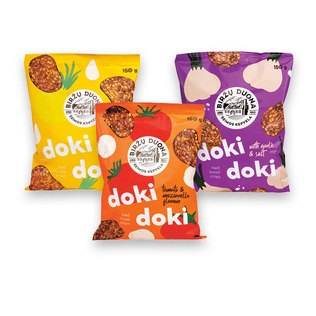 Keptos duonos trašk. DOKI DOKI (3 rūšių), 150 g