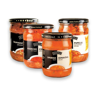 Konservuota sriuba RIVONA (4 rūšių), 480 g