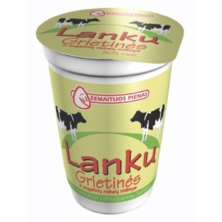 LANKŲ grietinės ir augal. rieb. mišinys, 30% rieb., 350 g