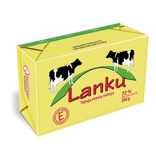 LANKŲ tepiųjų rieb. mišinys, 72% rieb., 200 g