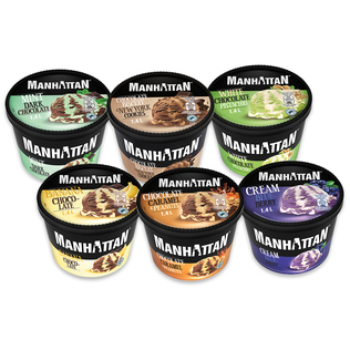 Ledai MANHATTAN (5 rūšių), 1400 ml