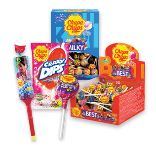 Ledinukams CHUPA CHUPS (įv. rūšių), 12-120 g