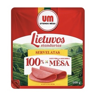 K. r. servelatas LIETUVOS STANDARTAS, 200 g