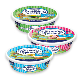 Lyd. kremas PANEMUNĖS PIEVOS (3 rūšių), 22% rieb., 160 g