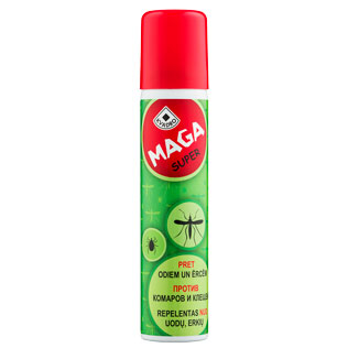Repelentas nuo uodų ir erkių MAGA SUPER, FAMILY, 100 ml