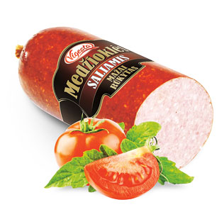 MEDŽIOKLĖS mažai rūkytas saliamis, 1 kg