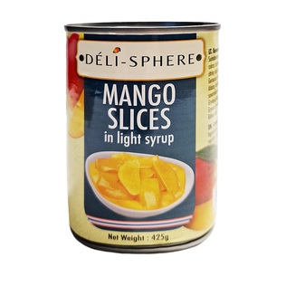 Mangų griežinėliai sirupe DELI - SPHERE, 425 g