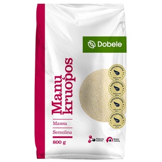 Manų kruopos DOBELE, 800 g