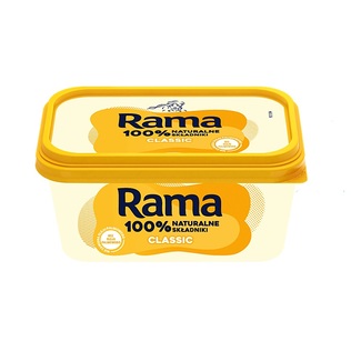Margarinas RAMA CLASSIC, 75 % rieb., 400 g