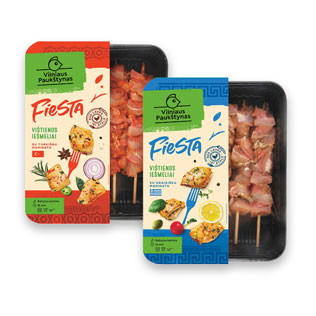Marinuoti vištienos iešmeliai FIESTA (2 rūšių), 480 g