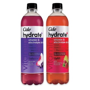 Negazuotas gėrimas CIDO HYDRATE+ (2 rūšių), 0,6 l