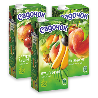 Nektaras SADOCHOK (3 rūšių), 0,95 l