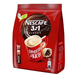 Tirpiojo kavos gėrimo pakuotė NESCAFE CLASSIC 3IN1, 10 x 16,5 g/pak., 165 g/pak.