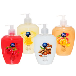 Skystas muilas NORD CLEAN (4 rūšių), 500 ml