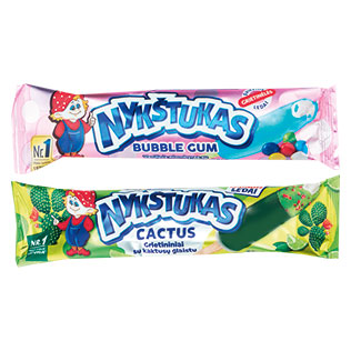 Ledai NYKŠTUKAS su galistu ant pagaliuko (įv. rūšių), 80 ml