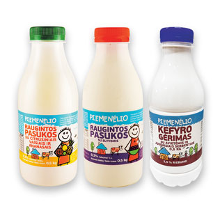 PIEMENĖLIO raugintos pasukos su skoniais (2 rūšių), 500 g
