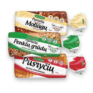 PUSRYČIŲ duonai skrudinimui (3 rūšių), 450 g, 500 g