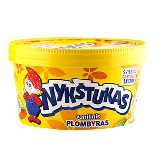 Vanilinis plombyras NYKŠTUKAS, 800 ml/vnt.