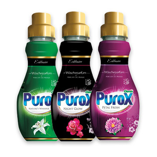 Parfumuotas skalbimo skystis PUROX (3 rūšių), 400 ml