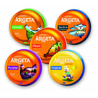 Paštetas ARGETA (5 rūšių), 95 g