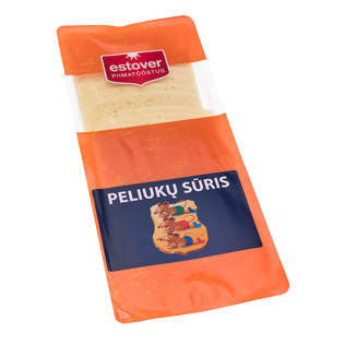 PELIUKŲ sūris 25% rieb. (45% r.s.m.), 500 g  