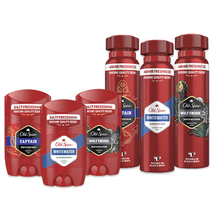 Pieštukinis arba purškiamas dezodorantas OLD SPICE, 50 ml, 150 ml