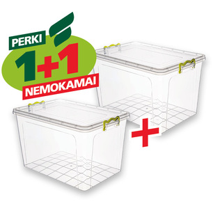 Plastikinė dėžė PLAFOR, 26,5 l, 1 vnt.