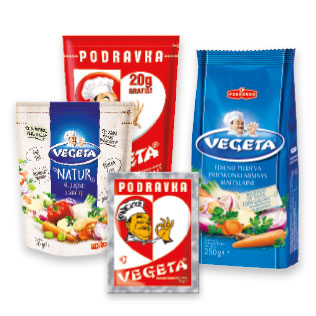 Prieskoniams PODRAVKA VEGETA (4 rūšių), 75–250 g