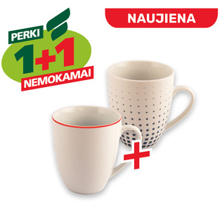 Puodelis, art. DECOR-5 arba DECOR-6, 405 ml, 1 vnt.