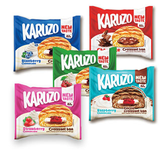Pyragėlis KARUZO (4 rūšių), 82 g