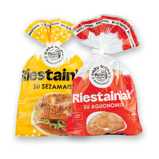BIRŽŲ DUONA riestainiai su aguon. arba sezam., 500 g