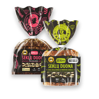 SĖKLŲ duona Šviesi (2 rūšių), 350 g, 400 g