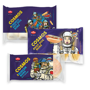 Šald. mės. ir dešr. band. MANTINGA COSMOS (3 rūšių), 164 g/pak., 240 g/pak.