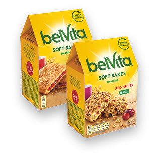Sausainiai BELVITA, 2 rūšių, 250 g