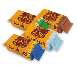 Sausainiai GAIDELIS, 4 rūšių, 160 g
