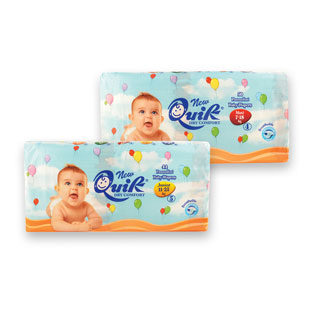 Sauskelnės QUIK JUNIOR arba MAXI, 44 vnt., 50 vnt./pak.
