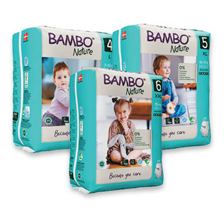Sauskelnės-kelnaitės BAMBO (3 dydžių)