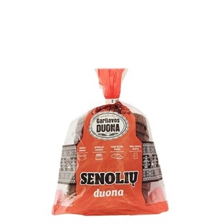 SENOLIŲ duona GARLIAVOS DUONA, 380 g