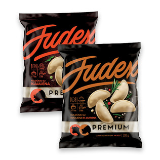 Šald. koldūnai su mėsos įdaru JUDEX PREMIUM (2 rūšių), 500 g