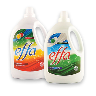 Skalbimo gelis EFFA (2 rūšių), 3,27 l
