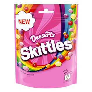 Kramt. saldainiai SKITTLES DESSERT, 152 g