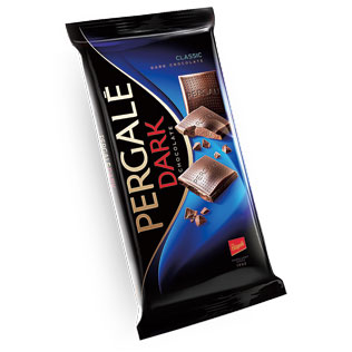 Juodasis šokoladas PERGALĖ DARK, 100 g