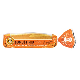SUMUŠTINIŲ MINI prancūziškas batonas, 220 g